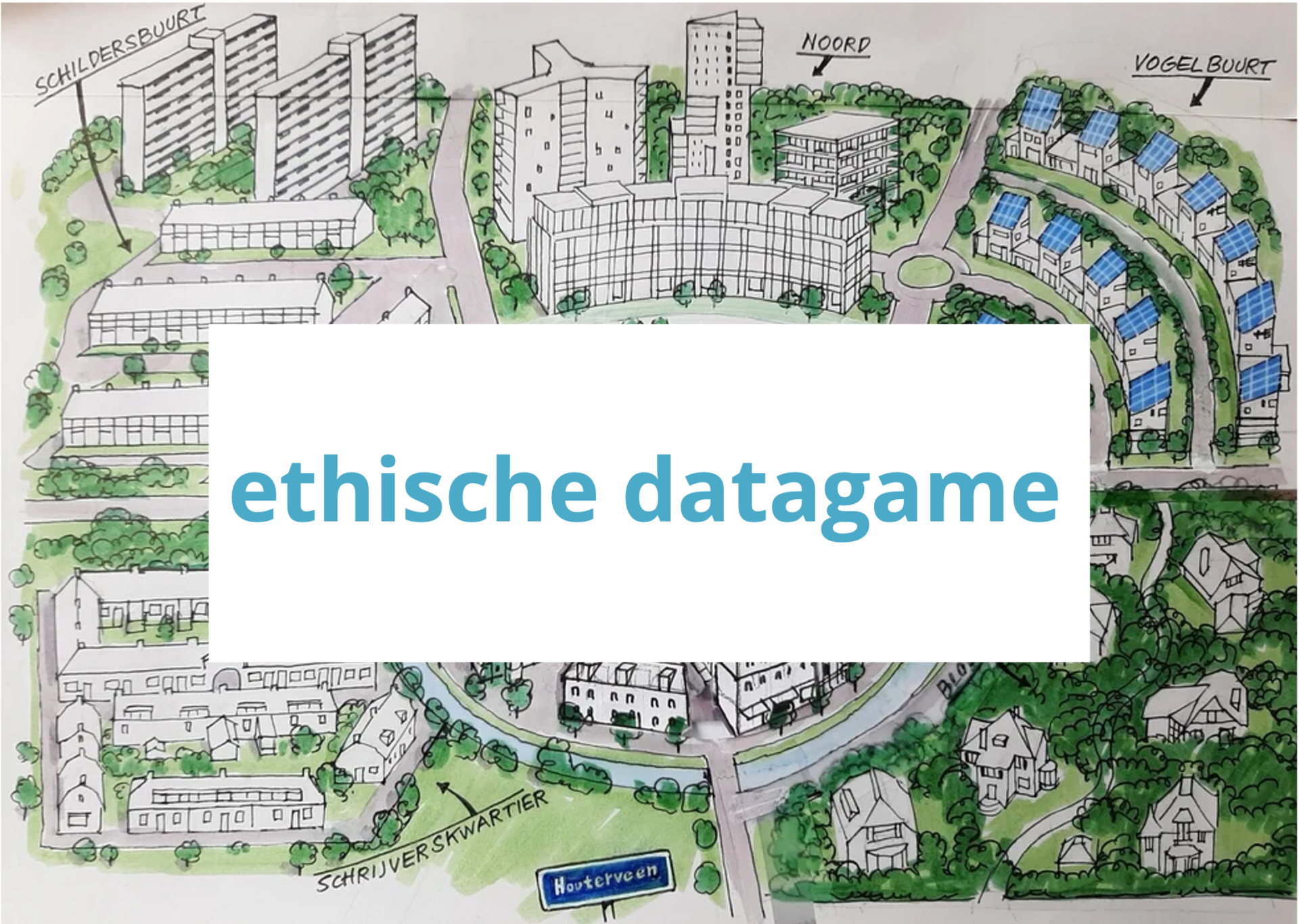 Ethische Datagame: Energiearmoede bestrijden in Houterveen. Beschikbaar als onderdeel van een advies.