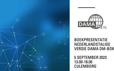 Boekpresentatie Nederlandse vertaling DAMA DM-BoK boek door DAMA NL!