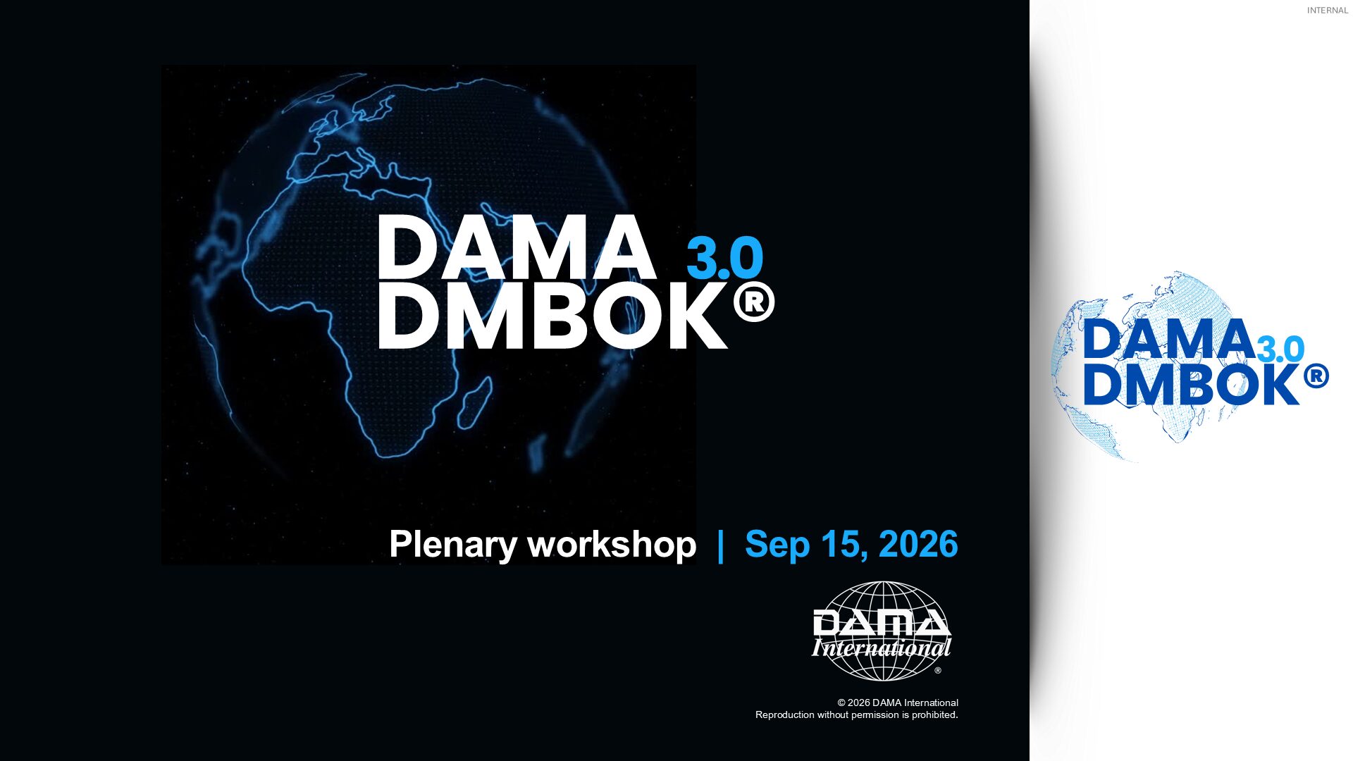 DAMA Day NL 2026 - DMBoK v3 Workshop