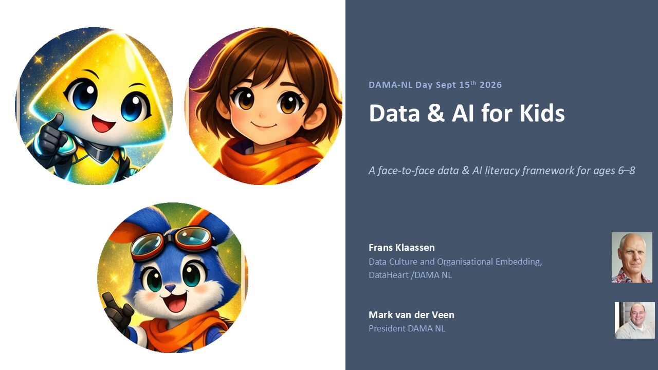 DAMA NL day 2026 - WG Data &AI for Kids