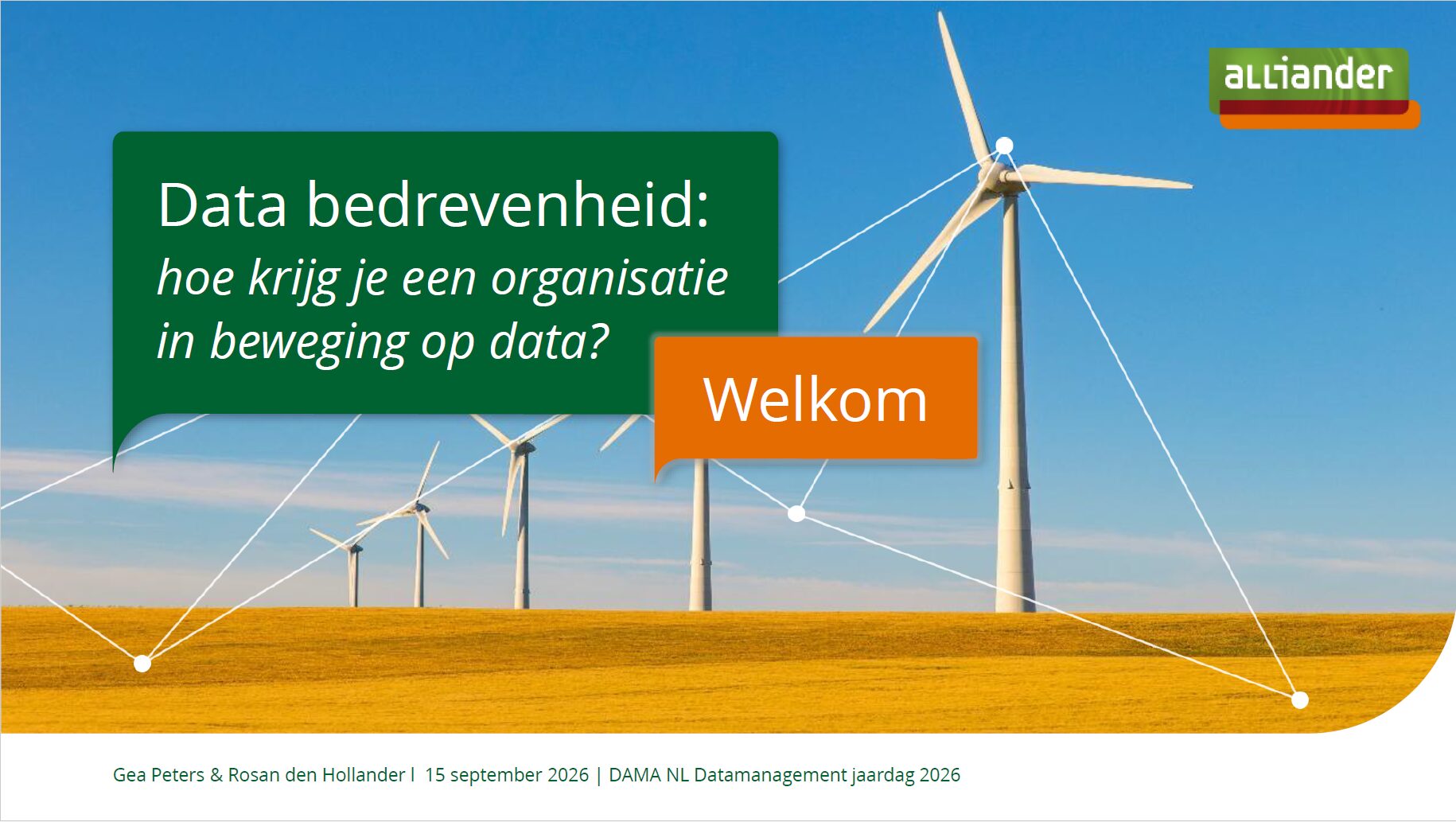DAMA NL day 2026 - WG Maturity - Data bedrevenheid